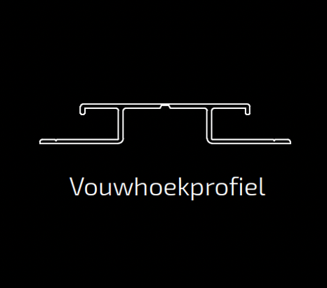 Binnen en buiten hoekprofiel variabel